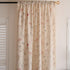 RoomTalks 96 Inches Boho Farmhouse Living Room Curtain Privacy Linen Fabric, Cute Vintage Floral Botanical Aesthetic