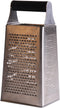 Mercer Culinary Mercer Grates 4 Sided Acid Etched Box Grater - Black