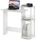 Furinno Efficient Home Laptop Notebook Computer Desk - White/White