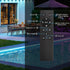 IP68, KSIPZE Outdoor led Strip Lights Waterproof RGB Outdoor led Lights with Button & Bluetooth App Control, Music