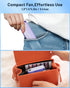 SWEETFULL Portable Handheld Mini Fan with LED Display, 2-in-1 USB Rechargeable Fan & Flashlight
