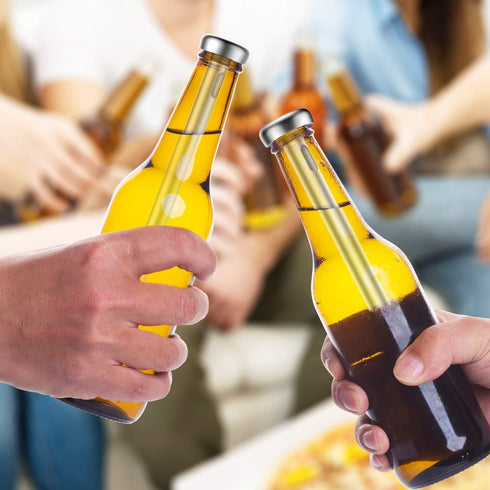 Gifts for Men Beer Chiller Sticks - Unique Stainless Steel Beverage Cooler for Beer Lovers, Perfect for Holidays