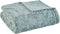 Madison Park Zuri Soft Plush Luxury Oversized Faux Fur Throw Animal Stripes