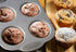 Silicone Muffin Pan, 6-Cavity Nonstick Baking Tray for Muffins, Cupcakes, Brownies, Food Grade, BPA Free, Pack of 3