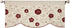 Lush Decor Royal Embrace Valance, Floral Window Kitchen Curtain (Single), 18” x 42”, Blue