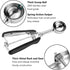Medium Cookie Scoop, 2 Tablespoon for Baking, Spring-Loaded Cookie Dough Scoop with Comfortable Grip