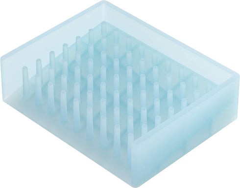 Yamazaki Home 2994 Float Self Draining Soap Tray, Blue.