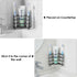 Linkidea Corner Wall Mount Toothbrush Holder for Bathroom, Stainless Steel Triangle Shelf for Tile Walls, Self Adhesive