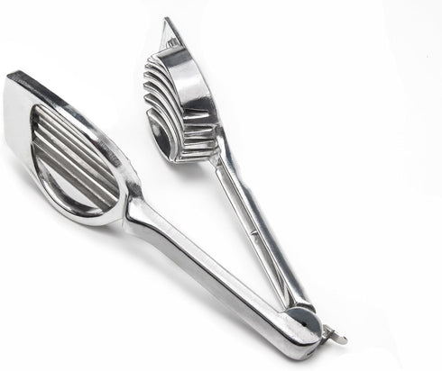 Fox Run Mushroom and Egg Slicer, Silver, Cast Aluminum