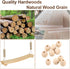 Qinfly Arc-Shaped Chicken Swing Perch Enrichment Toys Handmade,Chicken Accessories for Chicken Coop