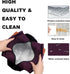 Joymee Insulated Lunch Bag - Reusable Leakproof Cooler Tote for Work, Office, Travel, Picnic - Dark Purple