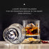 JoyJolt Set of 4 Everyday Whiskey Glasses - 10oz Old Fashioned Crystal Scotch, Rocks, Bourbon, Liquor, Cocktail Glasses
