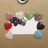6 Pieces Heart Shaped Refrigerator Magnets, Rhinestone Decorative Fridge Magnets for Office, Kitchen, Whiteboard