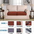Pets(2 Packs H.VERSAILTEX High Stretch Couch Cushion Covers,Chair Sofa Seat Slipcovers Couch Cushion Cover Stretch
