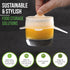 Reusable Silicone Stretch Lids, Stretchy Silicone Bowl Covers, Reusable for Bowls, Silicone Microwave Cover