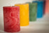 BeeTheLight Beeswax Pillar Candle - 100% Pure Bees Wax, Choose Size and Color, 24 Hour Burn Time, Unscented