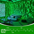 2 Pack 33ft 100 8 QITONG String Lights Battery Operated, Each LED Green Christmas Lights Outdoor Waterproof, Modes