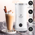 Zulay 4-in-1 Milk Frother and Steamer, Automatic Hot and Cold Foam Maker with Auto Shut Off & Temperature Control