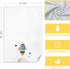 1624 Set 2 Outer Space Room Nursery Decor, Kids Towels for Bathroom, Astronaut Decorative Gifts for Kids, Space
