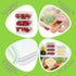 Uiifan 3 Pcs Sliced Cheese Container for Fridge, Clear Plastic Cheese Box with Lids, Airtight Cheese Storage for