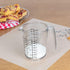 Westmark Germany 'Gerda' Measuring Cup - Clear Multi Measurement Tool for Baking, Cooking