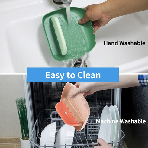 Spoon and Lid Rest, 2 Packs Neat & Drip-Free Utensil Rest for Countertop and Stove Top