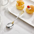 KEAWELL 4-Piece 6" Tea Spoons Set, Vintage 18/10 Stainless Steel Coffee Espresso Demitasse Spoons with Gold Accent