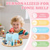 360 1/2 10~15 Round Turntable for Tonies Box Organizer Storage Shelf, Magnetic Stand Holder for Toniebox Player Tonies