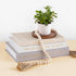 Rorgam 5 1 Decorative Books for Home Decor - in Aesthetic Linen Boxes Enhance Your Coffee Table, Bookshelf or Mantel