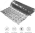 Non-Slip Pebble Bath Tub and Shower Mats, 35 x 16 Inches Machine Washable Bathtub Mat with Drain Holes and Suction Cups