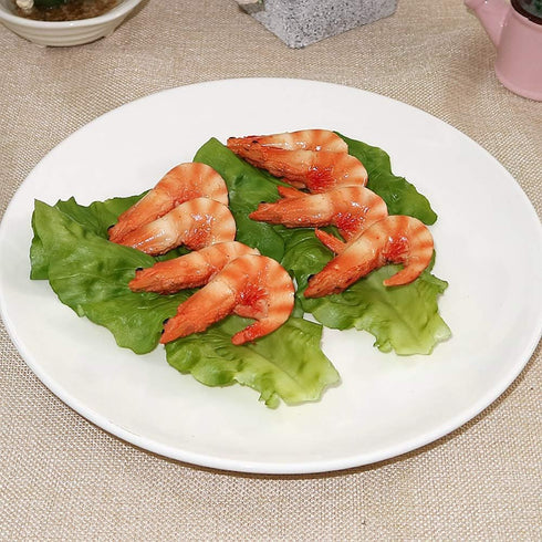 Nice purchase Set 6 of Realistic Green Lettuce Leaves - PVC Artificial Vegetable Models