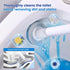 36 Set JUDRDO Disposable Toilet Brush,Toilet Bowl Cleaner,Wall Mounted Toilet Bowl Brush with Refills for Deep Toilet