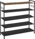 SONGMICS Shoe Rack, 5 Tier Shoe Storage Organizer, Large Shoe Rack Shelf