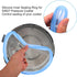 uxcell Pressure Cooker Float Valve Kit, 1 Set Black Steam Sealing Rings Silicone Gasket for 5/6QT Pressure Cooker