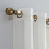 No. 918 Emily Sheer Voile Grommet Curtain Panel, 59" x 63", Eggshell Off-White