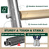 (58.2" 32" Chicken Perch Roosting Bars for Coop Farm Chicken Toys Roost Ladder for Backyard Poultry L x W)
