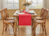 95 Inches 16x95Inch YATOJUZI Red Table Runner Seasonal Kitchen Dining Coffee Table Decoration Long Waterproof Farmhouse