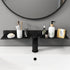 17 Inch Acrylic Bathroom Shelf Organizer, Over The Faucet Sink Shelf, Bathroom Countertop Organizer for Kitchen