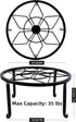 3 Pack yosager Metal Plant Stands for Flower Pot, Heavy Duty Black Iron Potted Stand Holder, Indoor Outdoor Rustproof