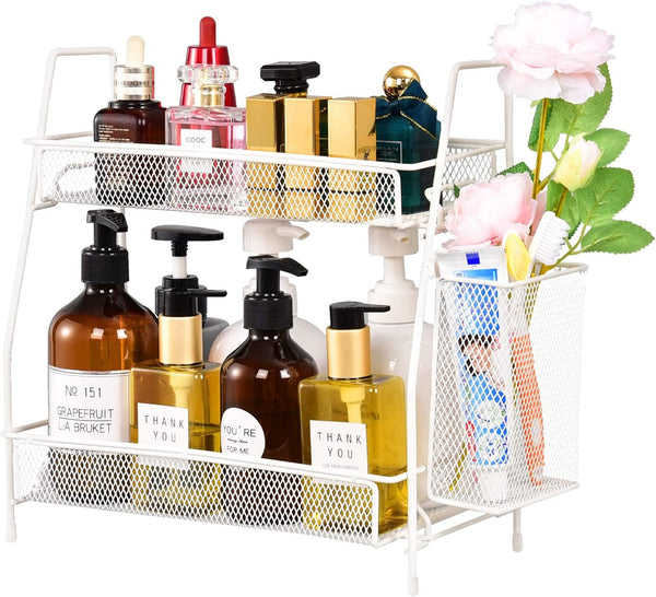 LEMIKKLE Countertop organizer for bathroom counter, bathroom organizers and storage, spice rack