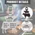 Meat Temperature Magnet, Metal Grill Meat Temperature Chart for BBQ Cooking Guide
