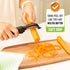 Spring Chef Premium Swivel Vegetable Peeler, Soft Grip Handle, Ultra Sharp Stainless Steel Blades