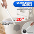 Denvlex 2 1 Set, Set,Gap in Toilet Brush and Plunger Extended Handle Plunger,Toilet Bowl Brush Plunger BrushCleaning