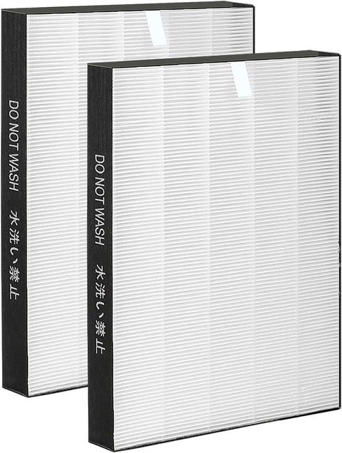 FZ-A80HFU Replacement Filter for Sharp Air Purifier FP-A80HFU, True HEPA Filter 2-Pack