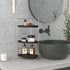 3-Tier Countertop Counter-Kitchen Corner Bathroom Sink Organizer Storage Shelf Stackable Organizer for Cosmetics