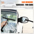 VACFAM Shower Squeegee for Glass Doors,All-One-Piece Silicone Squeegee for Shower Glass with Mobile Hook,Household