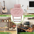 Magshion Saucer Chair with Removable Headrest, Folding Moon Chair for Adults, Oversized Comfy Reading Seat for Bedroom
