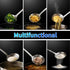 TBWHL Multi-functional Hot Pot Fat Skimmer Spoon – Stainless Steel Fine Mesh Food Strainer for Skimming Grease, DIA 4.4"