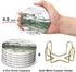 Dksyee 6 Set Pcs Green Ceramic Coasters with Holder Round Cool Drink Best Modern Absorbent Coaster for Coffee Table