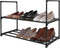 Americanflat 17x26.5 Shoe Organizer - 2 Tier Shoe Rack Storage Shelf with